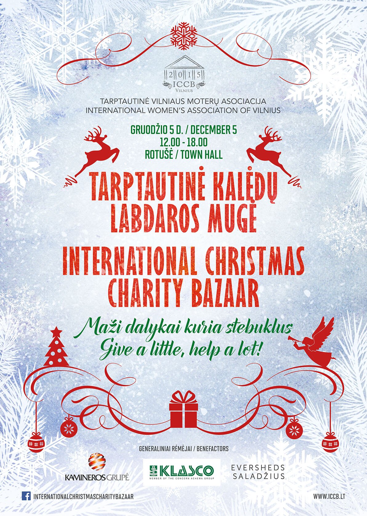 christmas charity poster